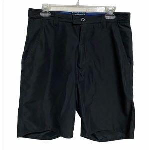Hook & Tackle Surf & Turf Black Shorts